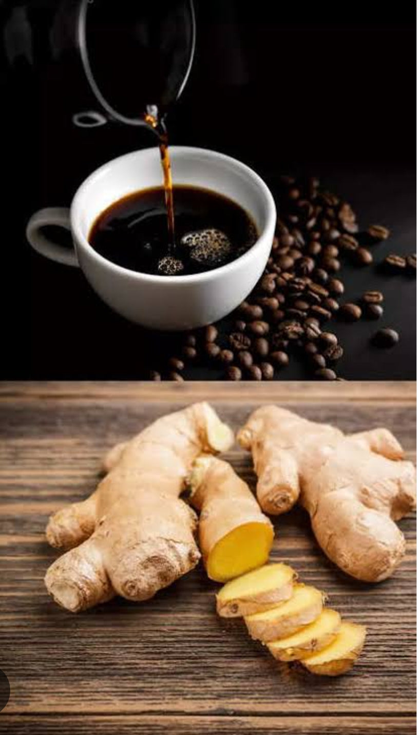 Ginger coffee powder